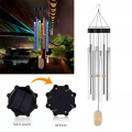 Landscape Solar Powered Balcony Gift Home Decor Outdoor Hanging 8 Tubes